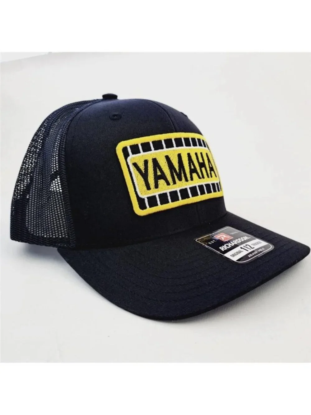 Retro Yamaha Racing Embroidered Patch Hat Richardson 112 Snapback Cap New 80s